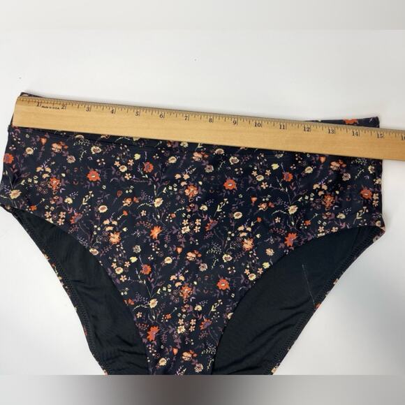 Madewell High-Cut Bikini Bottom Floral Print - Picture 12 of 15